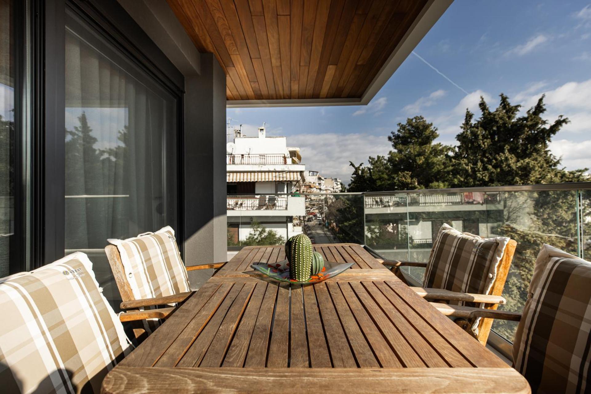 Cozy Apartment In Kalamaria, Thessalonique Extérieur photo