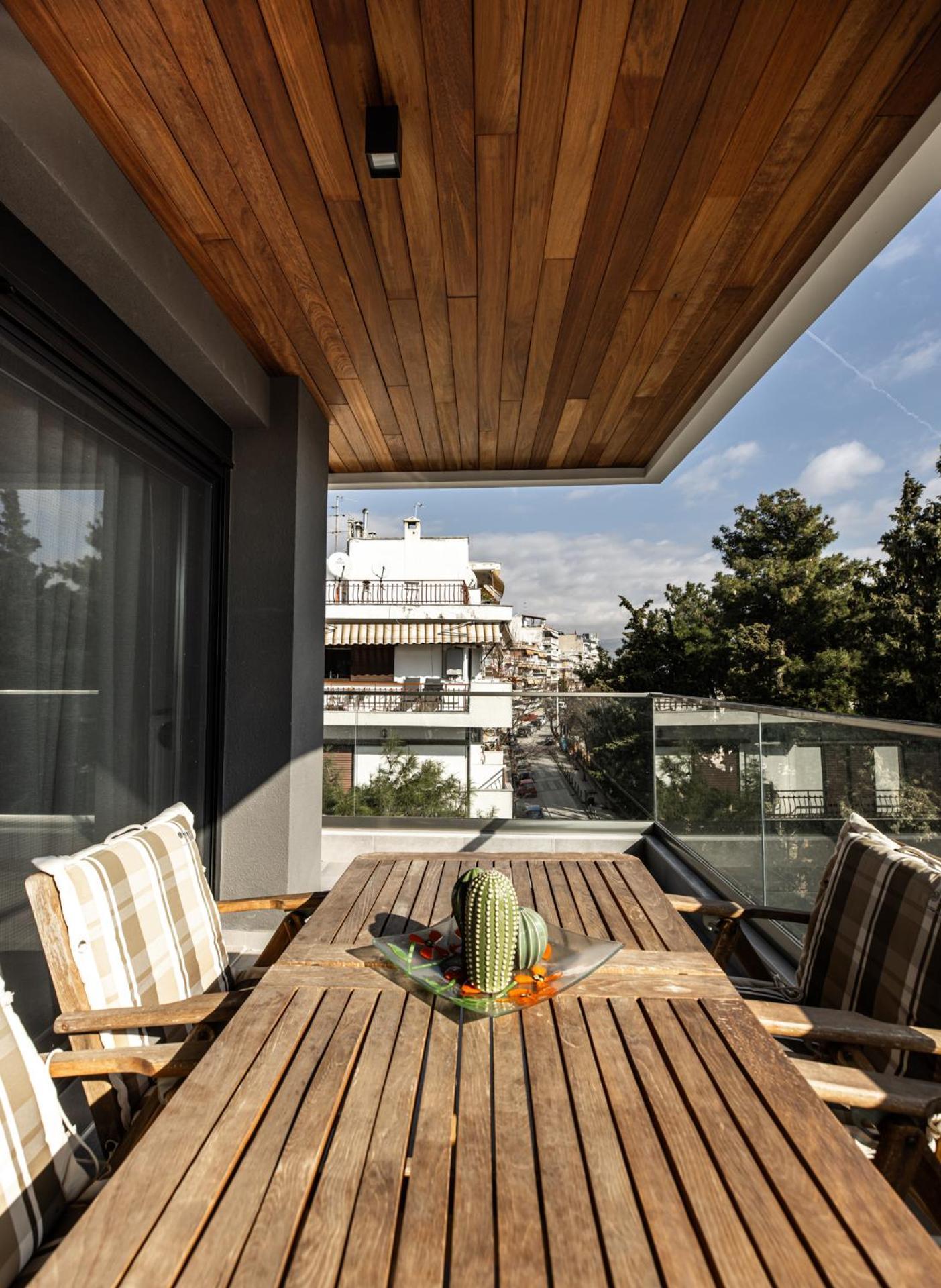 Cozy Apartment In Kalamaria, Thessalonique Extérieur photo